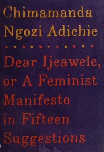 Cover of Dear Ijeawele