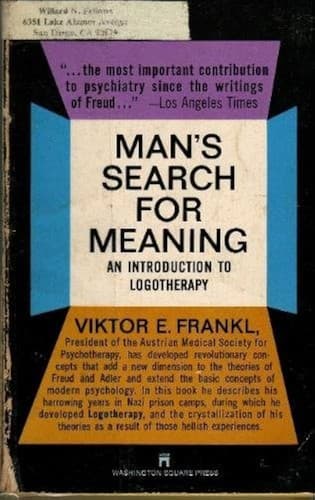 Cover of Man's Search for Meaning